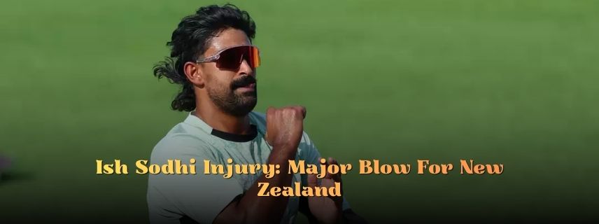 Ish Sodhi Injury: Major Blow For New Zealand