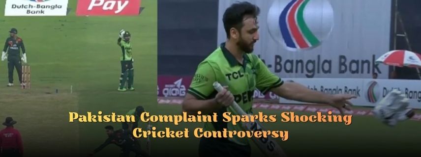 Pakistan Complaint Sparks Shocking Cricket Controversy